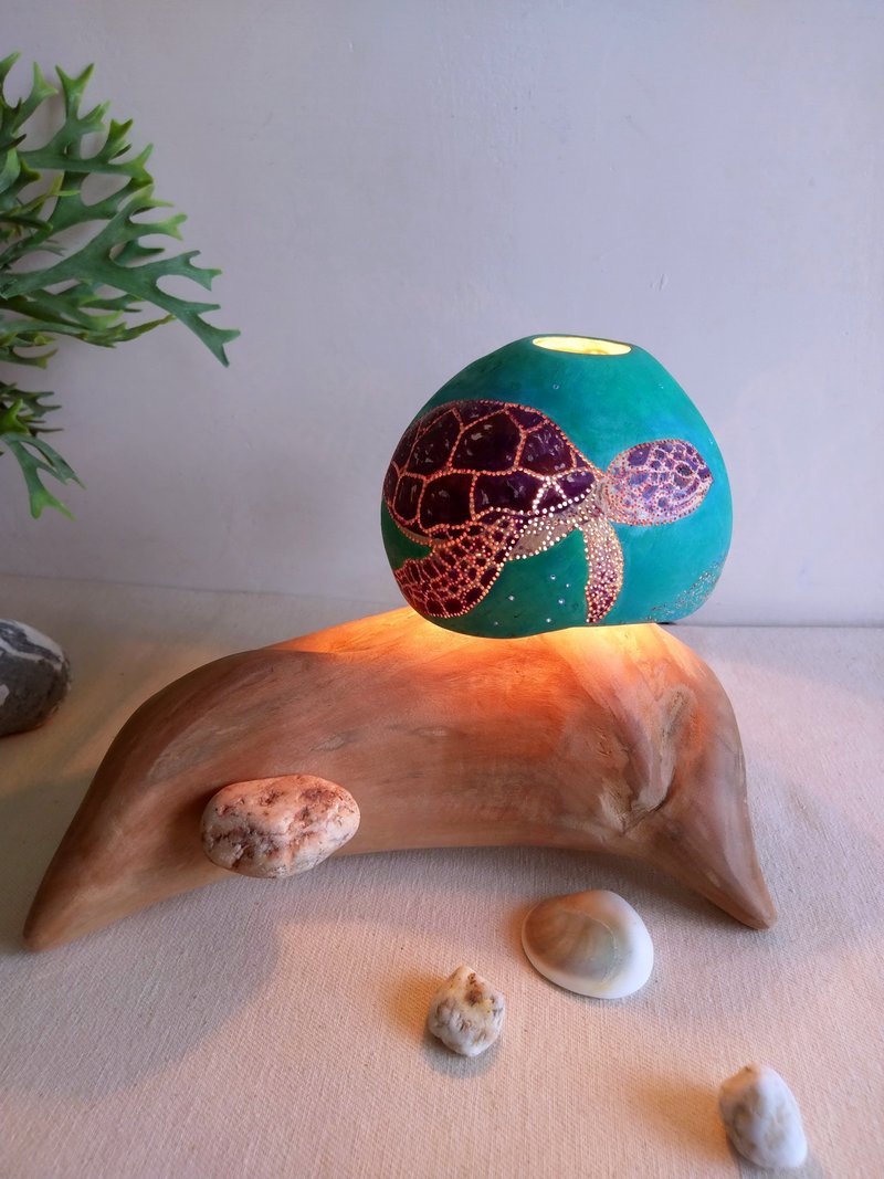 海龟的美丽与眼泪    大自然的一切最美! - 灯具/灯饰 - 木头 绿色