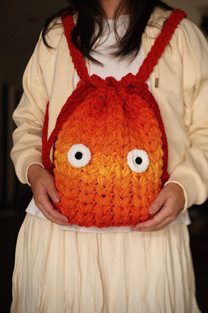 假日湖编 | 卡西法束口背包 - 零钱包 - 棉．麻 