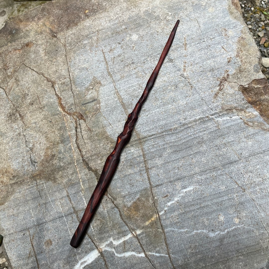 我制杖　魔杖　紫醂　手工魔杖　手工法杖 - 摆饰 - 木头 咖啡色