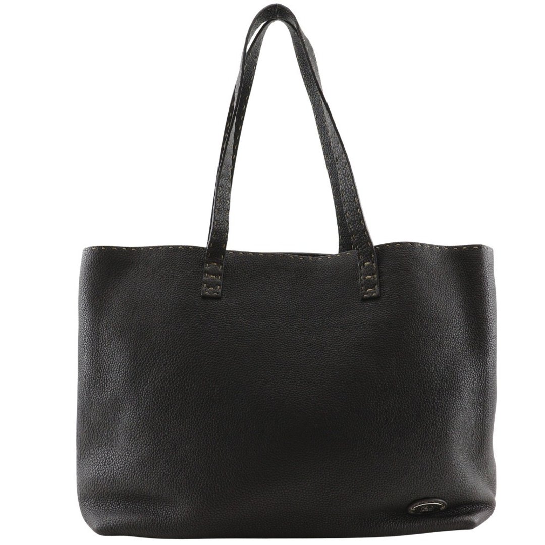 【日本直送】FENDI 芬迪 Selleria 托特包 7VA282 皮革 棕色 中性【二手】 - 手提包/手提袋 - 真皮 咖啡色