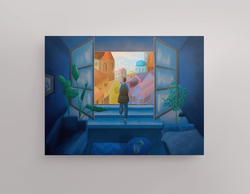 挂画(含挂绳) / 06 - 逃跑计划 - 海报/装饰画/版画 - 纸 多色