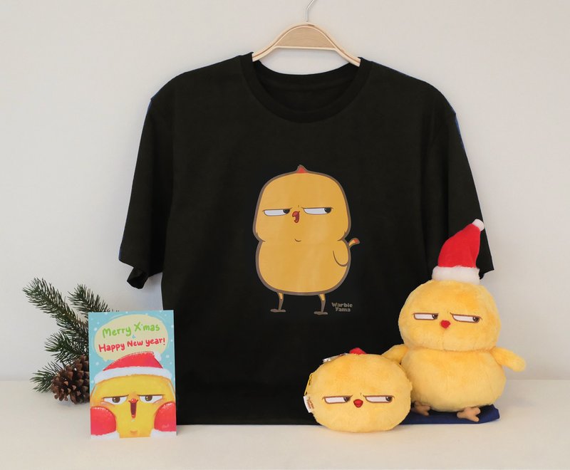 "CHEERS!" Warbie X'mas & new year Gift Set (B) - 玩偶/公仔 - 棉．麻 黄色