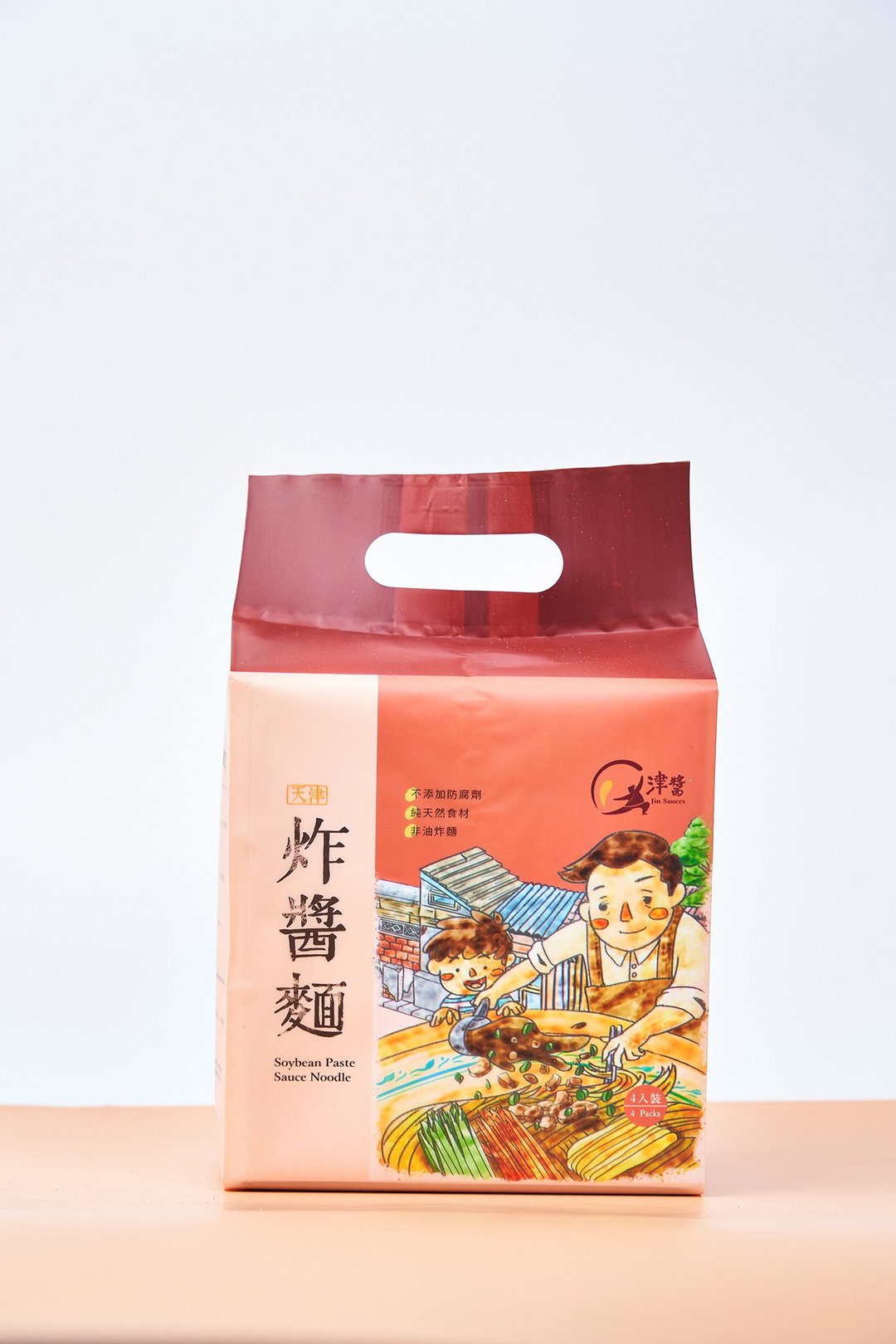 【津酱】天津炸酱面 | 干拌面  炸酱 - 面/面线/米粉 - 新鲜食材 红色