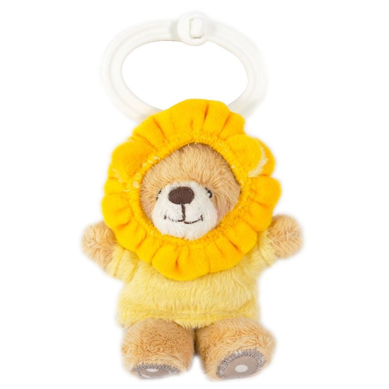 3.5寸/狮子熊钥匙圈【Hallmark-ForeverFriends绒毛-钥匙圈系列】 - 玩偶/公仔 - 其他材质 