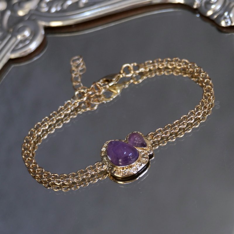 水晶晶石手链 气质款 - 手链/手环 - 半宝石 