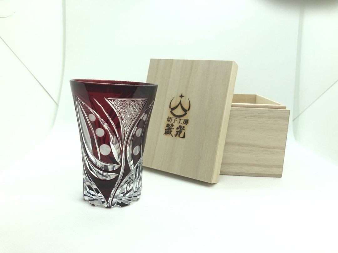 Stream tumbler - 玻璃杯 - 玻璃 红色