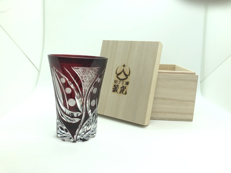 Stream tumbler - 玻璃杯 - 玻璃 红色