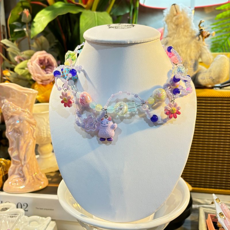 街头时尚手工项链3 - 项链 - 塑料 