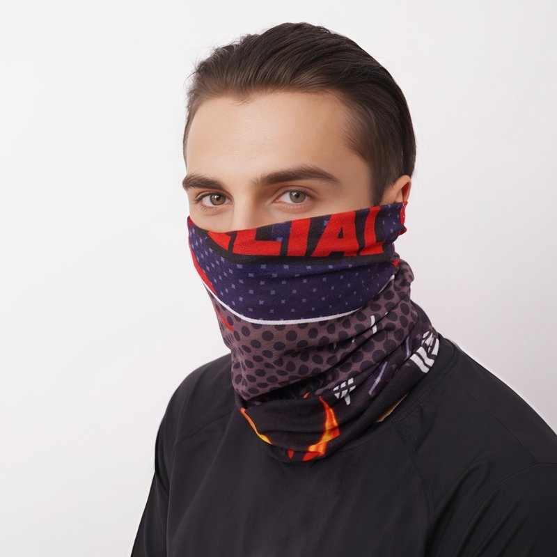 【超人力霸王】超人力霸王联名款四季魔术头巾 -贝利亚 - 运动配件 - 聚酯纤维 