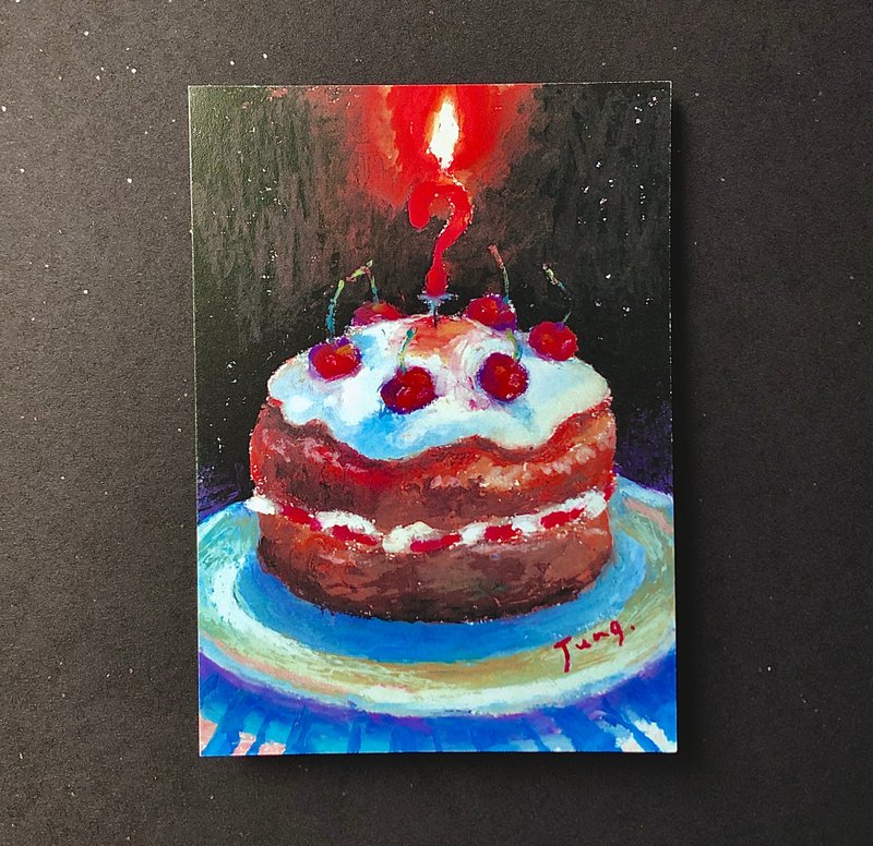 【 心意卡片 】这是我的大大心意－节日卡片 - 卡片/明信片 - 纸 多色