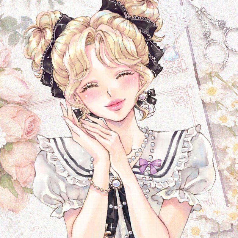 偷偷看贴纸 (4色组) - 贴纸 - 纸 