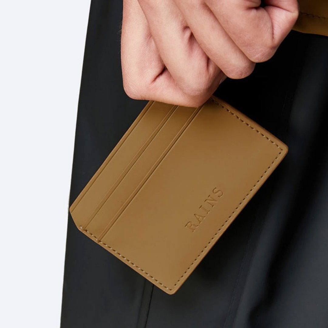 【丹麦 RAINS】Card Holder 简约防水卡夹 多色可选 - 皮夹/钱包 - 其他材质 