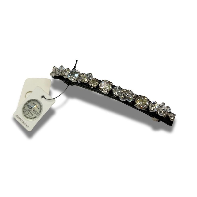 COMPLEX BIZ 弹簧夹系列  水晶  黑底 - 发饰 - 水晶 多色