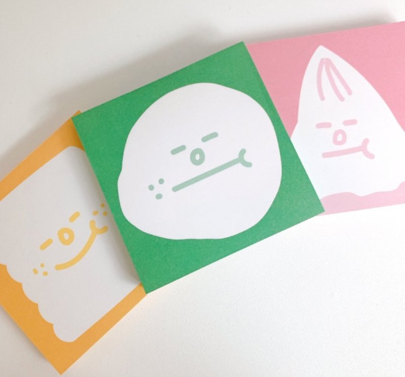 SASIM SHUSHU / POPO / MIMI  便条纸 / memo 纸 / 手帐素材 - 便条纸/标签贴 - 纸 