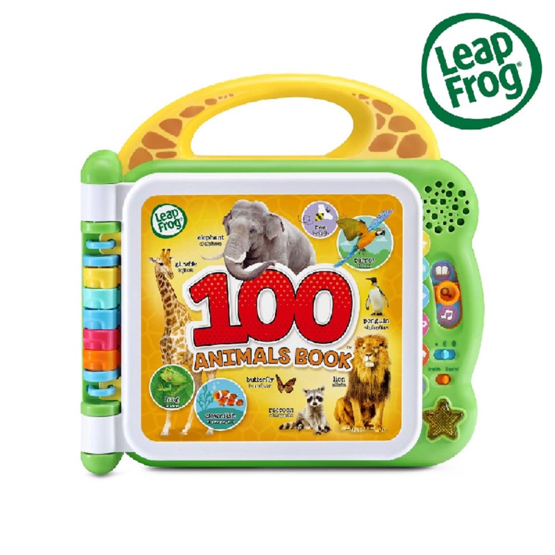 官方直营快速出货 - 仅限寄送台湾【LeapFrog】100 单字动物交互认知 - 玩具/玩偶 - 塑料 黄色
