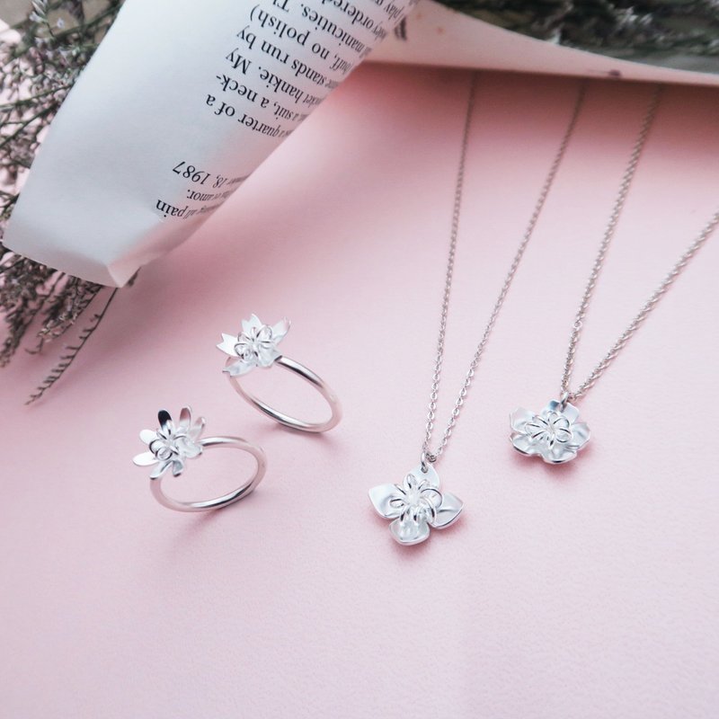 ART64 台北・台中・台南・高雄Workshop・夏日花朵朵系列手作体验 - 金工/饰品 - 纯银 