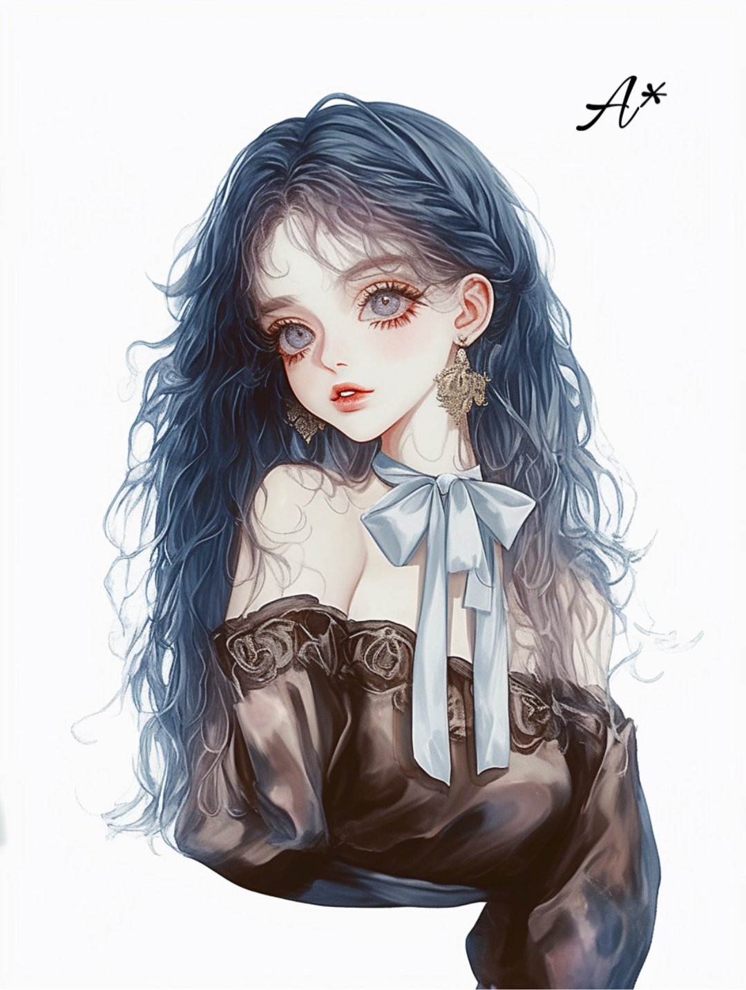 原创人物贴纸 装饰贴纸 内含 5 枚 - 贴纸 - 纸 