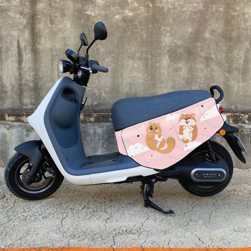 Gogoro 防刮车套 Ai1 Ai3 UR2 猫狗  可改背景底色 - 其他 - 聚酯纤维 