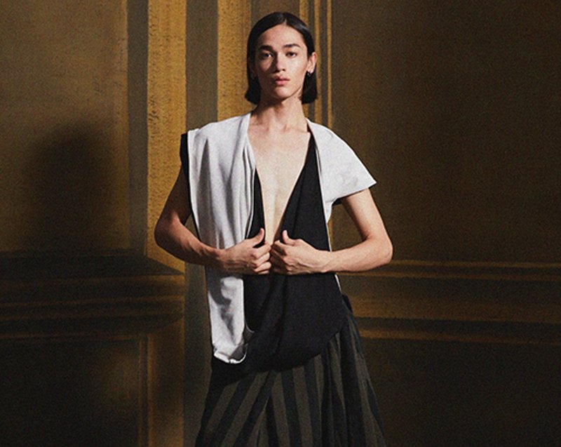 【自由】自由造型/超大纽结围脖帽子 - 帽子 - 羊毛 黑色