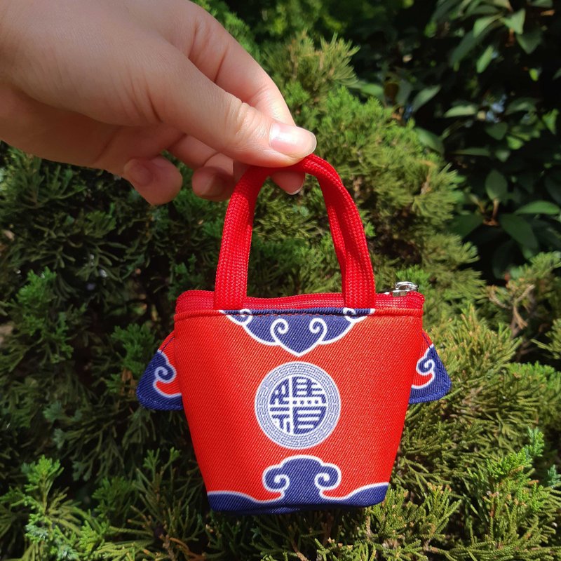 妈祖立体零钱包 - 皮夹/钱包 - 其他人造纤维 红色