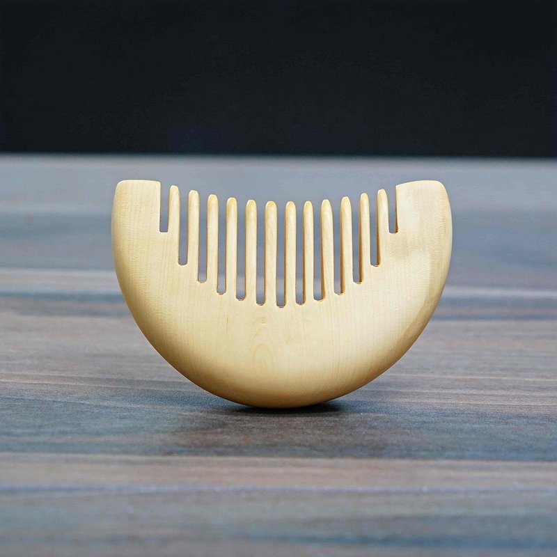 春节礼盒│月牙梳│顶级木头│手工制作 - 其他 - 木头 卡其色