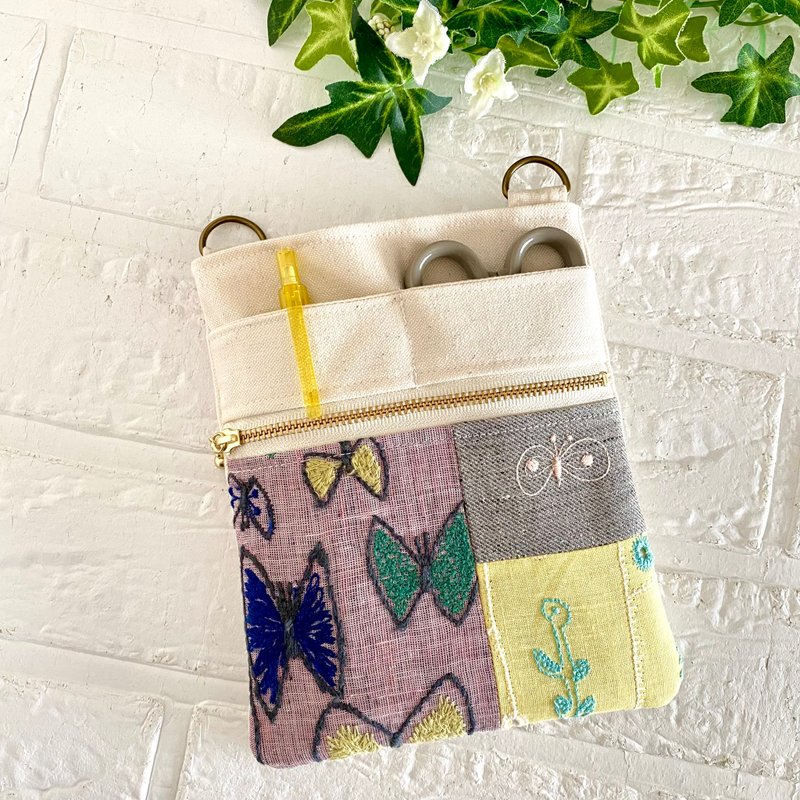 Mina Perhonen 组织者 minaperhonen - 手提包/手提袋 - 棉．麻 