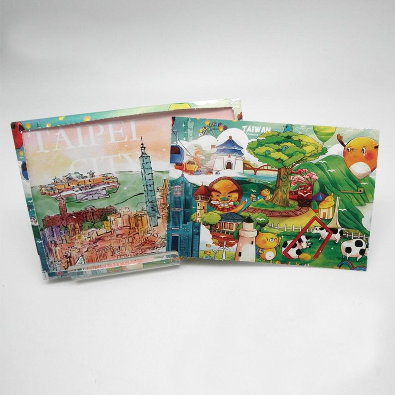 JB DESIGN爱台湾明信片组-第四版(买十送二) - 卡片/明信片 - 纸 