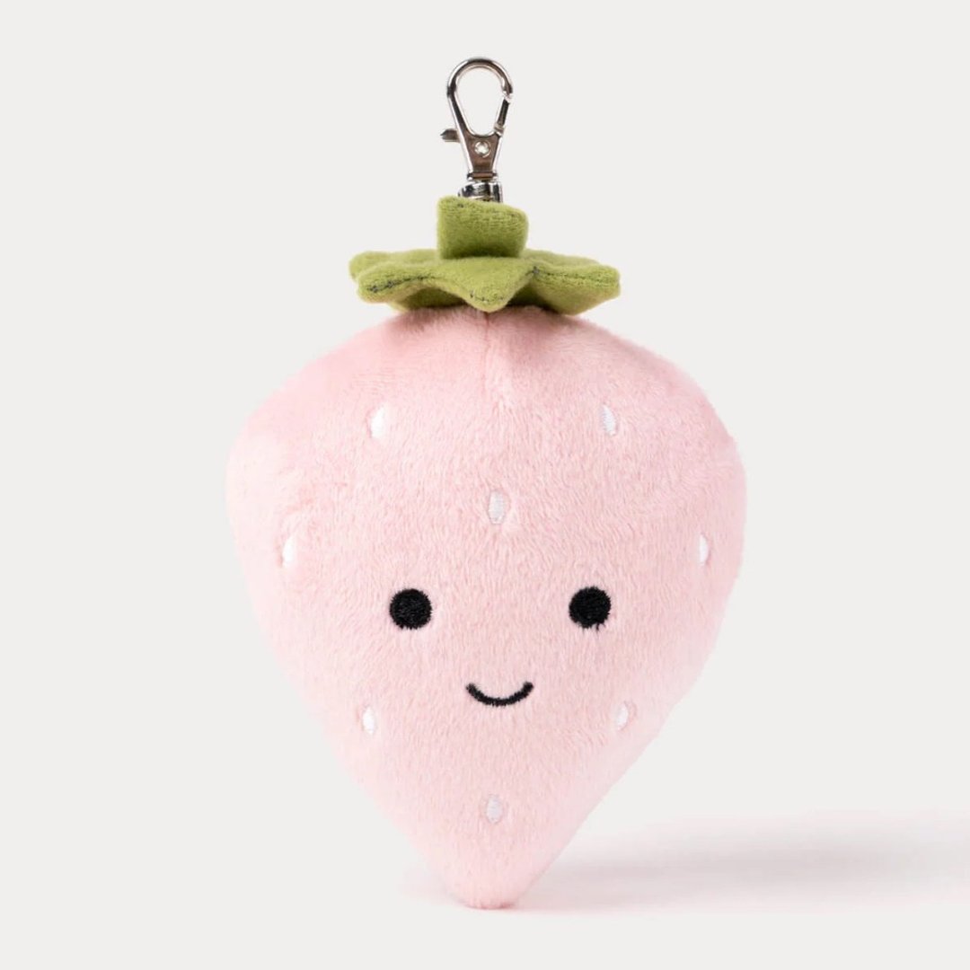 北欧 瑞典 Teddykompaniet 草莓吊饰 疗愈小物 - 玩偶/公仔 - 聚酯纤维 