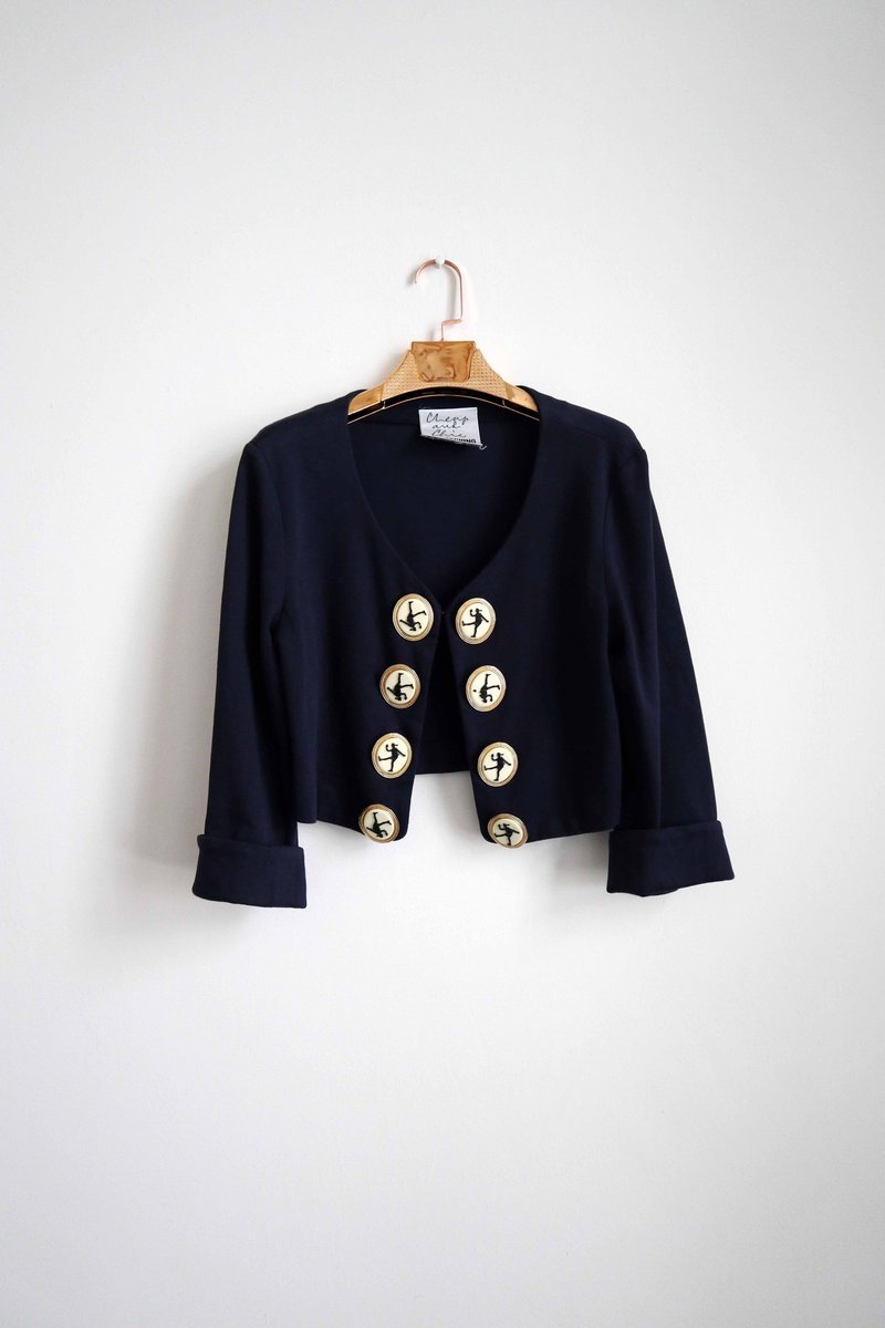 南瓜Vintage。古着 Moschino 趣味 大圆扣 套装  - 其他 - 其他材质 