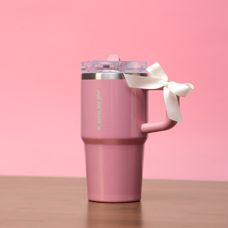 STANLEY 防漏吸管随手杯 0.59L / 璀璨粉 - 保温瓶/保温杯 - 不锈钢 