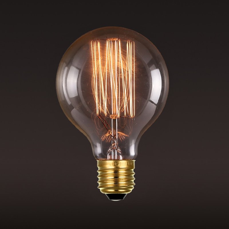 复古·钨丝灯泡·小泡泡(A)灯泡│Good Form·好造形 - 陶艺 - 玻璃 黄色