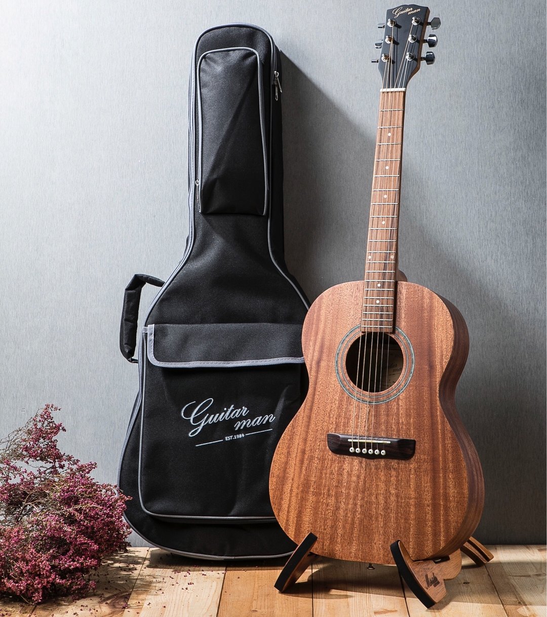 台湾原创 guitarman T-11B 36寸 全桃花心合板 手工旅行吉他 - 吉他/乐器 - 木头 
