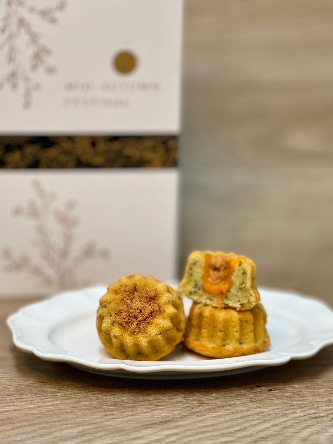 香葱南特礼盒 - 蛋糕/甜点 - 新鲜食材 白色