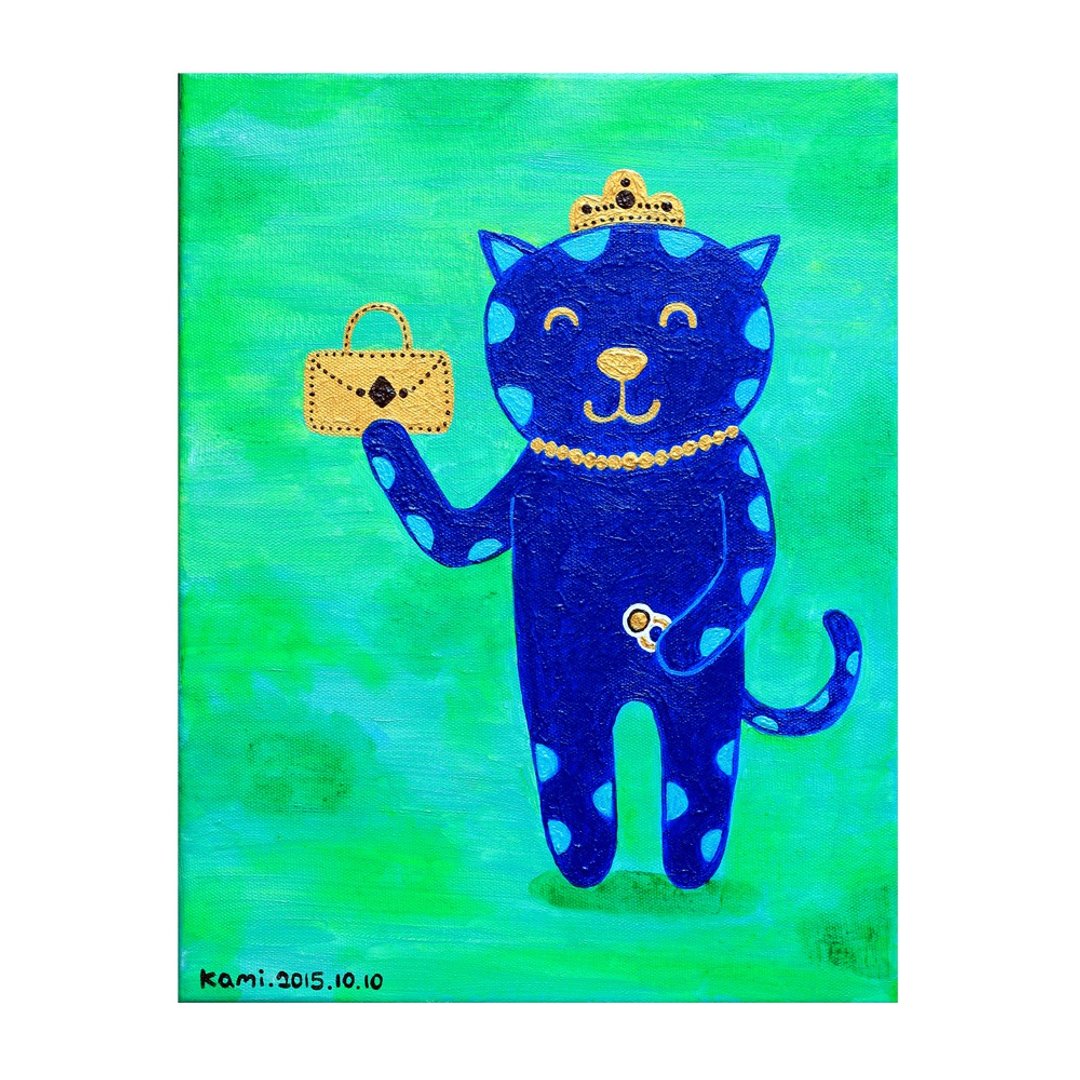 原画  ∣  钻石猫 - 画框/相框 - 其他材质 多色