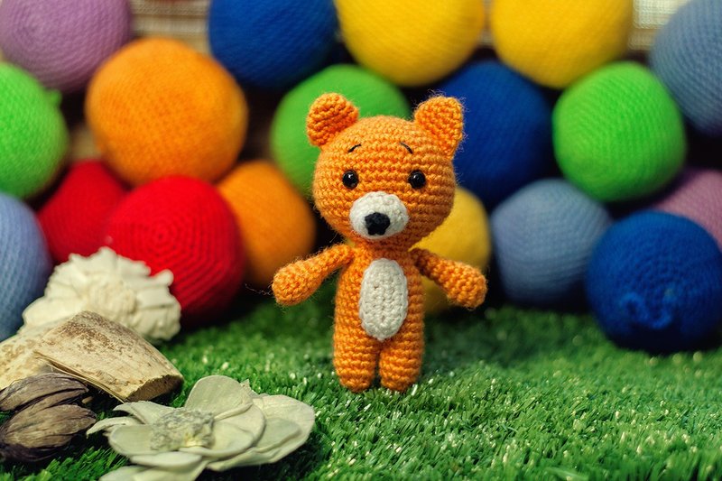 Crochet fox, Crochet fox Stuffed toy, fox toy,  knitted fox, Cute plush fox - 玩具/玩偶 - 羊毛 
