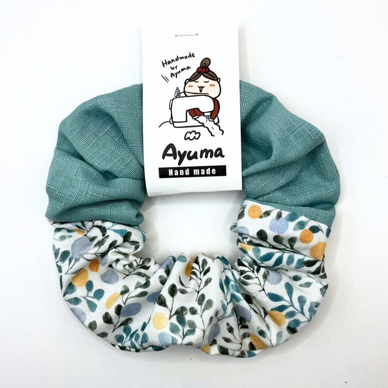 水彩花园手作发箍(高弹性) - 发饰 - 棉．麻 