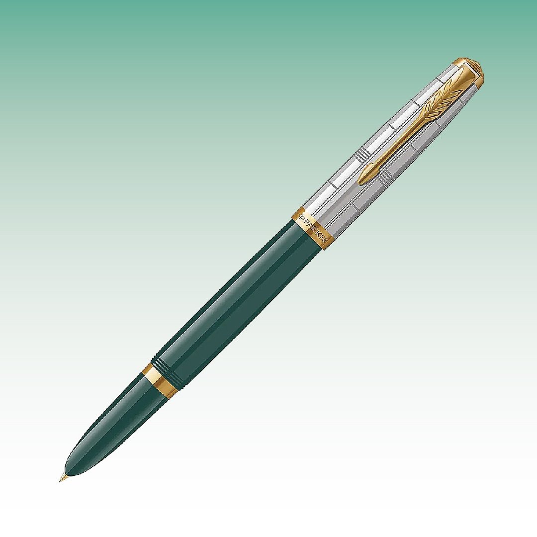 Parker 派克51型 雅致系列森林绿钢笔 - 钢笔 - 其他金属 绿色