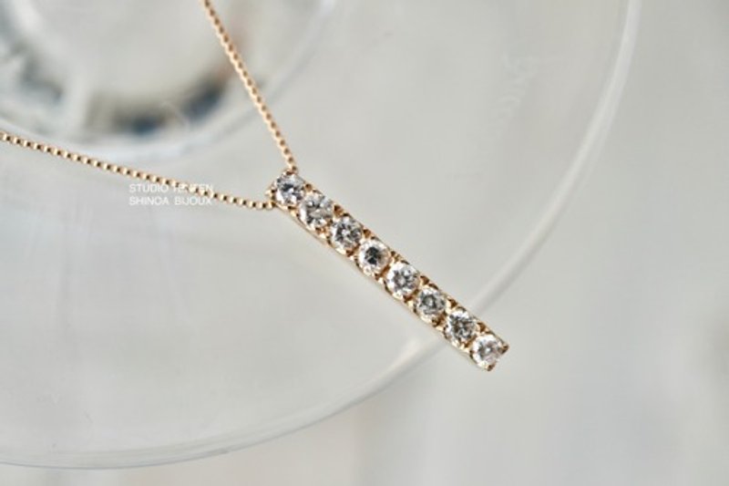 Pinkoi 代购 - K18钻石项链 - 项链 - 宝石 