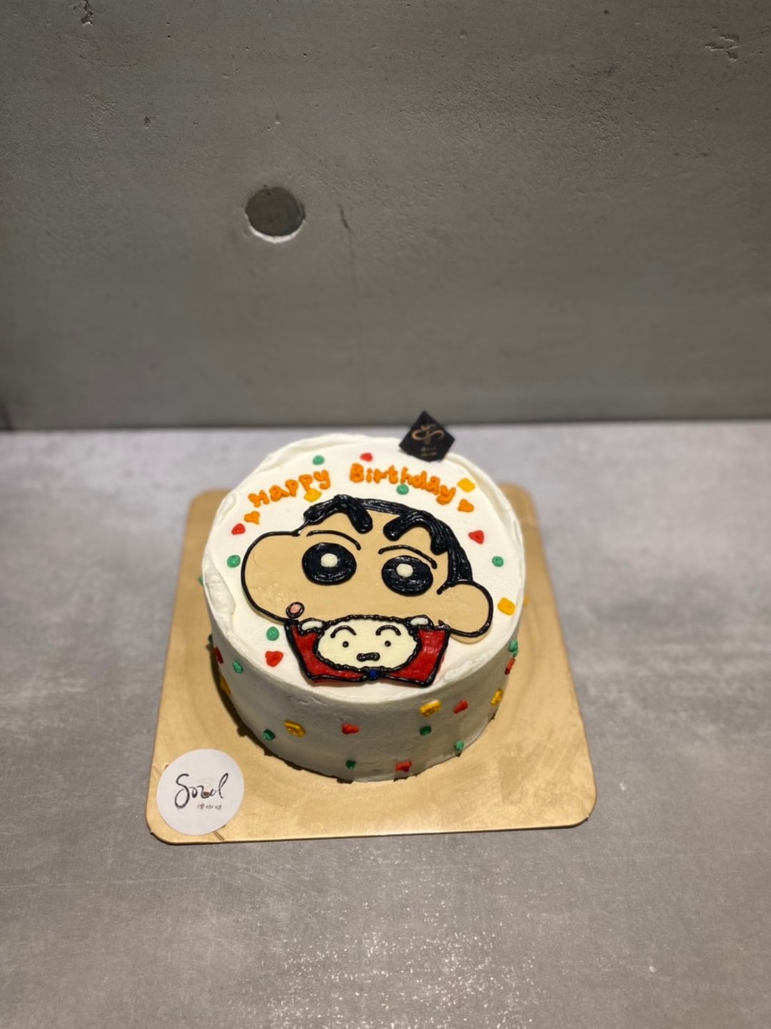 请细看内文 蜡笔小新 定制化戚风蛋糕 铄甜点 蛋糕 生日 台北 - 蛋糕/甜点 - 其他材质 