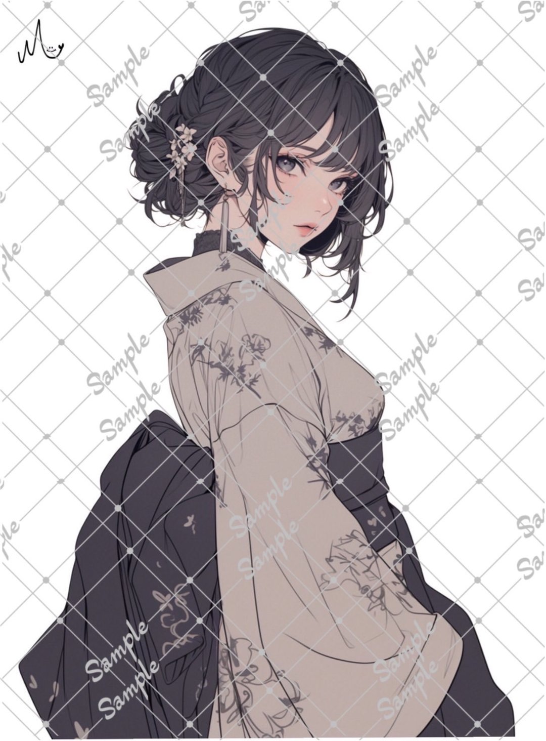 原创人物贴纸 9月新款 - 贴纸 - 纸 