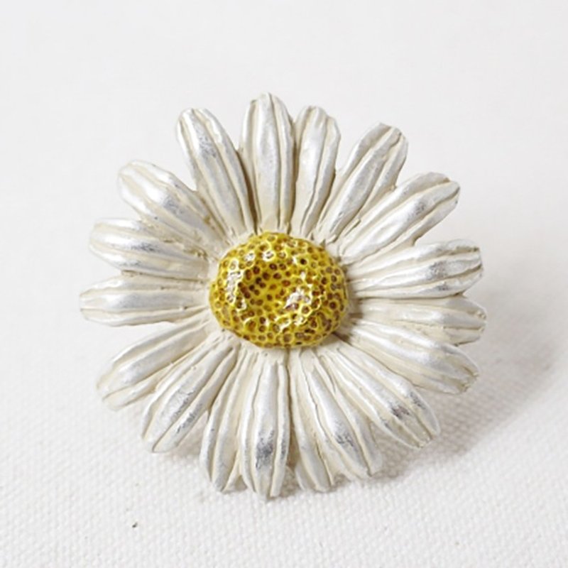 Lautern Brooch Lautern Brooch / Pin Brooch PB061 - 胸针 - 其他金属 白色