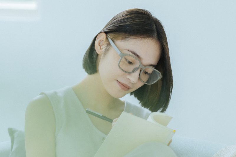 极简设计款 | 澎湖 Phênn-ôo | 自然裸 - 眼镜/眼镜框 - 环保材料 卡其色