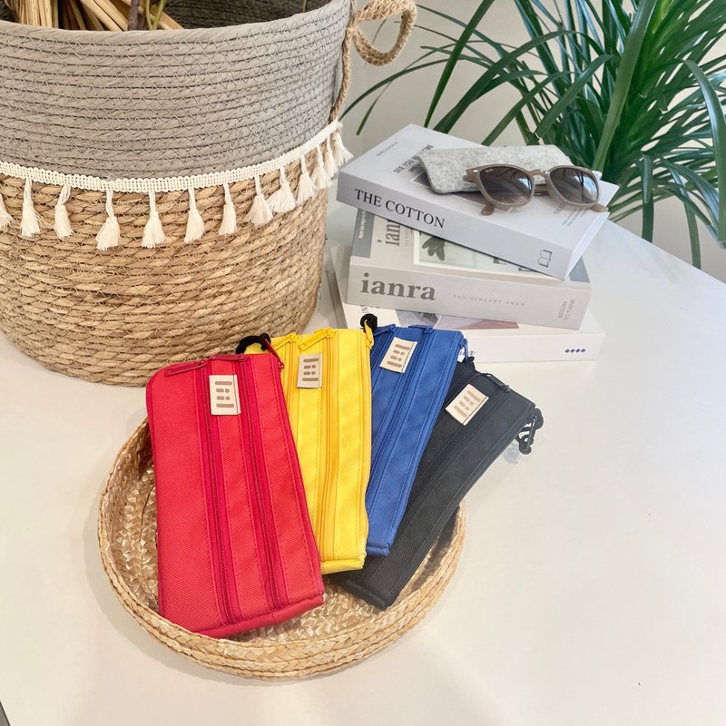 理理包 liil _ 纹理三拉链袋XS - 化妆包/杂物包 - 其他材质 多色