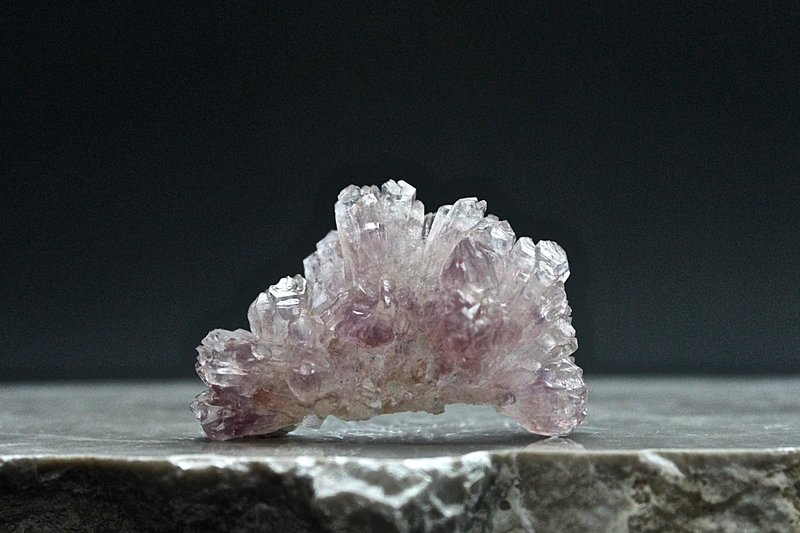 石栽 SHIZAI-巴西紫晶花原矿 - 摆饰 - 水晶 紫色
