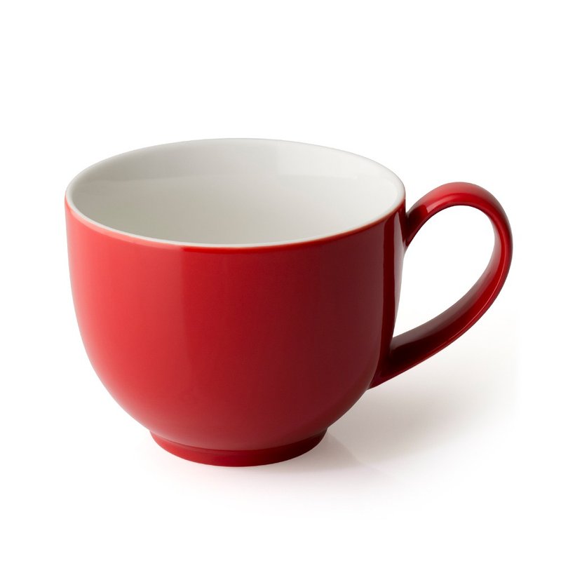 美国FORLIFE Q系列陶瓷茶杯/咖啡杯-红 - 其他杯子 - 瓷 红色