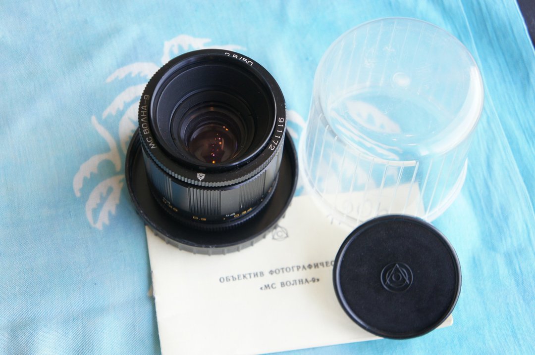 MC Volna 9 50mm F/2,8 微距镜头适用于 M42 Zenit Pentax 佳能尼康 - 相机 - 其他材质 