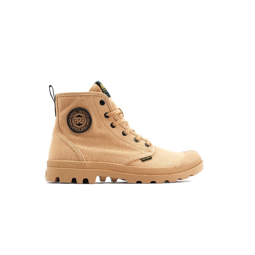 PALLADIUM PAMPA 皇家恩菲尔德联名经典绑带军靴 74381 - 女款休闲鞋 - 其他材质 多色