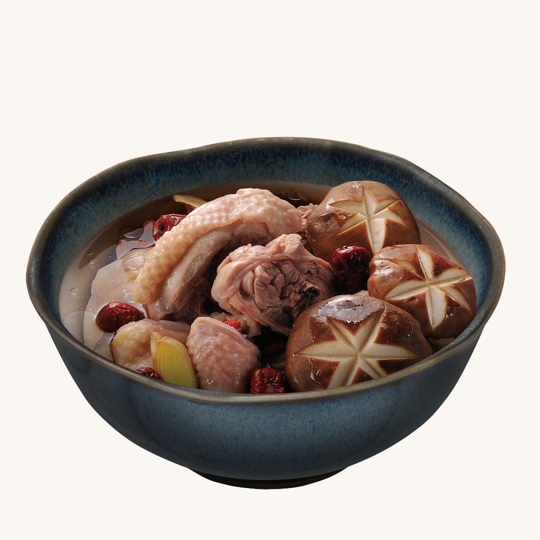【香草鸡】香菇鸡汤 - 其他 - 其他材质 