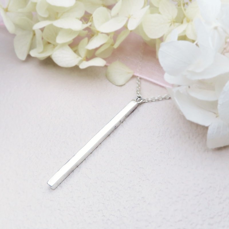 【限定活动】极简方坠项链 银饰体验课 ART64台南小西门 文化币 - 金工/饰品 - 纯银 