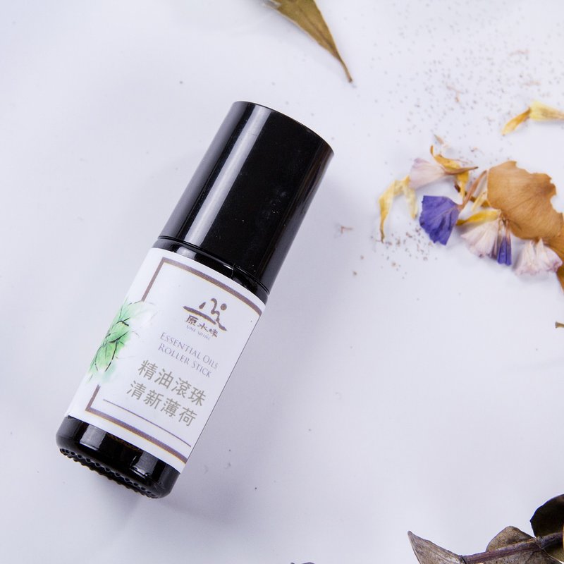【原水味 UNESHINE】精油滚珠瓶5ml-清新薄荷 - 身体护肤/按摩油 - 其他材质 